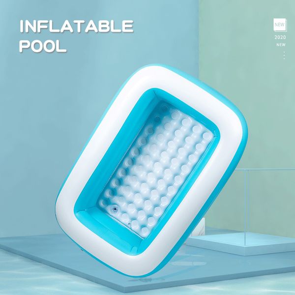 150*100cm inflatable square swimming pool pvc home use outdoor blue solid color ocean ball kid pool toy gift for toddler baby
150*100cm inflatable square swimming pool pvc home use outdoor blue solid color ocean ball kid pool toy gift for toddler baby