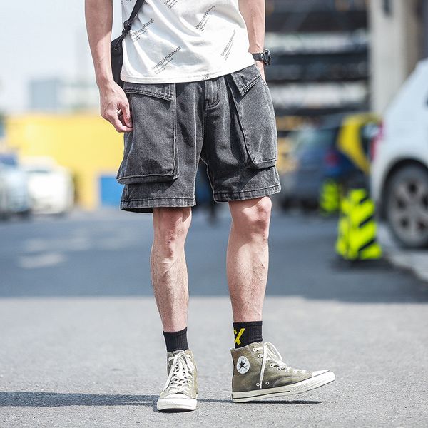 summer new jeans men fashion retro solid color straight casual denim shorts man streetwear hip hop loose cowboy short male, Blue
summer new jeans men fashion retro solid color straight casual denim shorts man streetwear hip hop loose cowboy short male, Blue