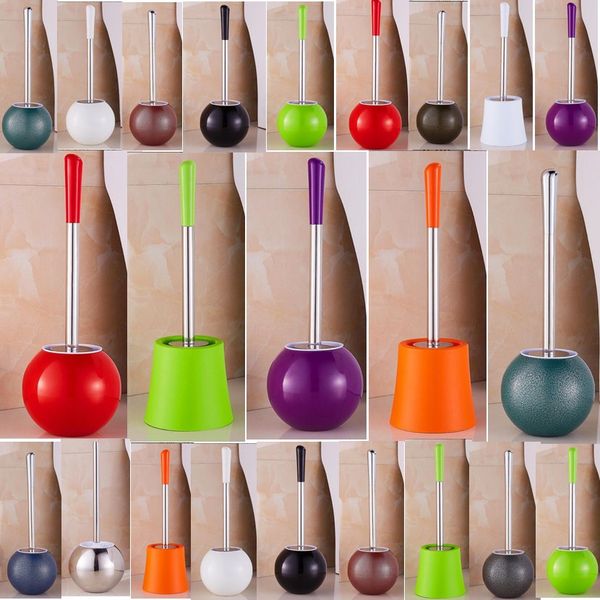 creative european toilet brush setstainless steel round base color toilet brush, bathroom clean brush set
creative european toilet brush setstainless steel round base color toilet brush, bathroom clean brush set