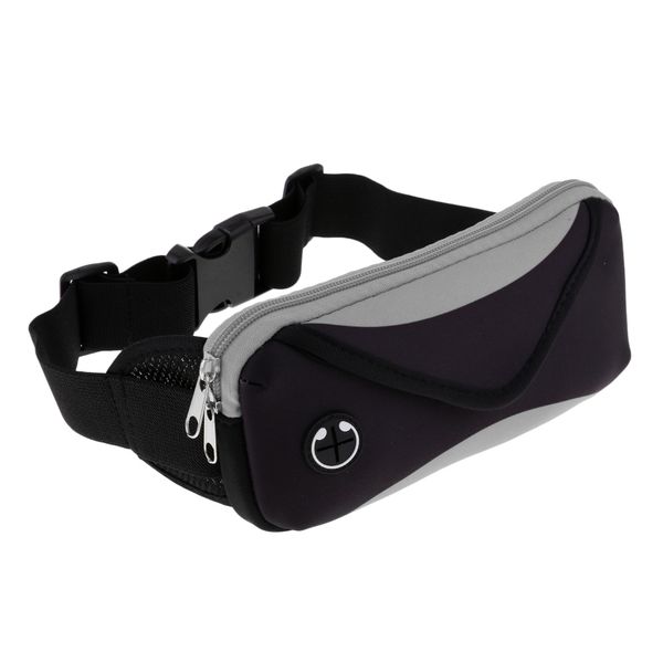 women men neoprene running hiking waist bag pack belt with adjustable strap and quick release buckle
women men neoprene running hiking waist bag pack belt with adjustable strap and quick release buckle