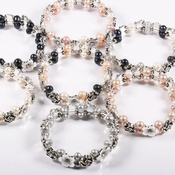 natural freshwater pearl 6-7 mm zinc-alloy bracelet charms for elegant women wedding dress gift, Black
natural freshwater pearl 6-7 mm zinc-alloy bracelet charms for elegant women wedding dress gift, Black