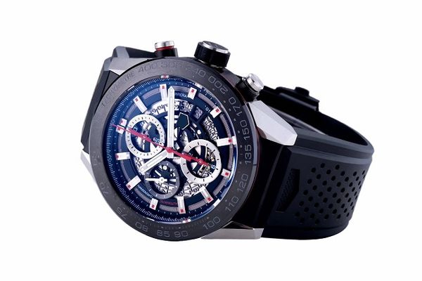 45mm skeleton hollow designer sapphire men watch automatic chronograph 7750 chrono xf wristwatches orologio di lusso car2a1z.ft6044 sport 01