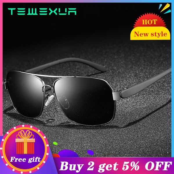 tewexua brand men's polarized alloy frame tac lens square sunglasses new men's driving outdoor fishing glasses uv400, White;black
tewexua brand men's polarized alloy frame tac lens square sunglasses new men's driving outdoor fishing glasses uv400, White;black