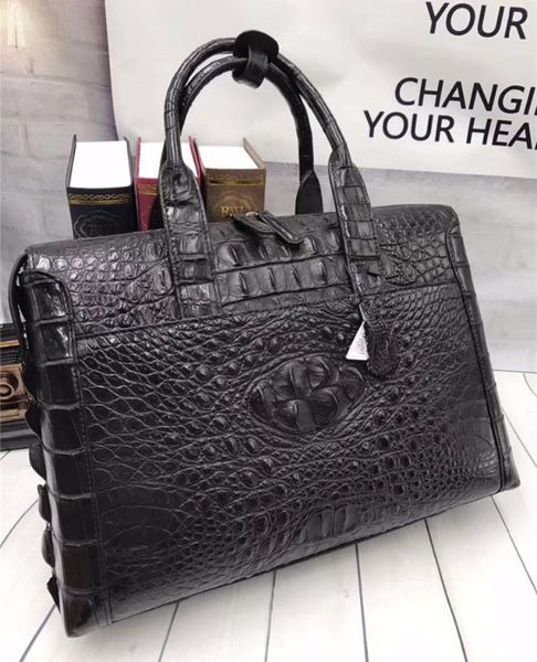 authentic crocodile skin businessmen lapbriefcase handle handbag genuine alligator leather male large portable package
authentic crocodile skin businessmen lapbriefcase handle handbag genuine alligator leather male large portable package