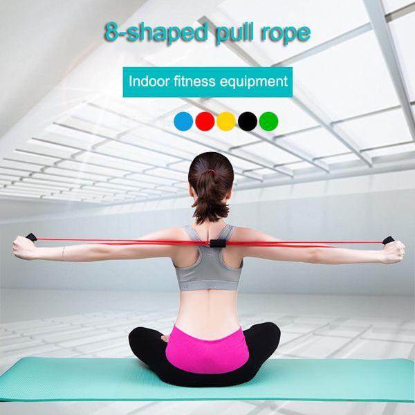 resistance bands chest expander rope 8 word elastic for yoga muscle fitness exercise hb88
resistance bands chest expander rope 8 word elastic for yoga muscle fitness exercise hb88