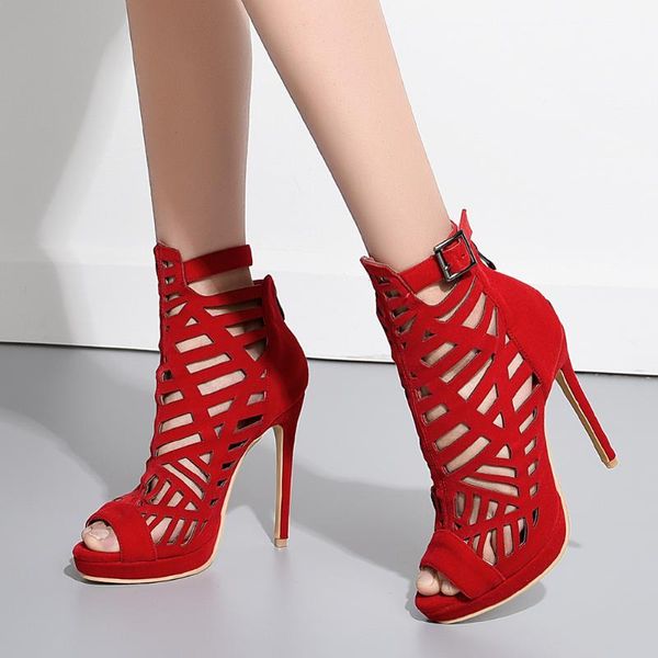 sarairis peep toe buckle zipepr high heels sandals women solid hollow out sandals ladies party prom shoes t01, Black
sarairis peep toe buckle zipepr high heels sandals women solid hollow out sandals ladies party prom shoes t01, Black