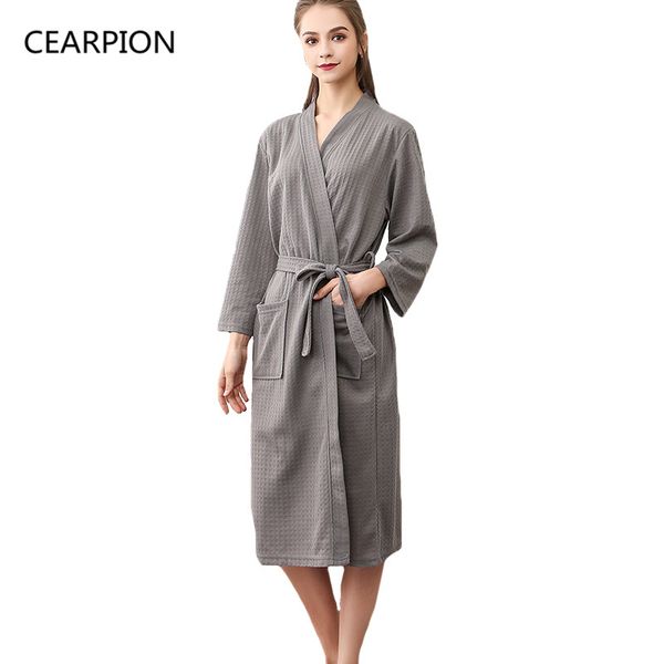 cearpion women robe cotton soft kimono bathrobe gown solid color casual femme sleepwear nightgown intimate lingerie plus size, Black;red
cearpion women robe cotton soft kimono bathrobe gown solid color casual femme sleepwear nightgown intimate lingerie plus size, Black;red