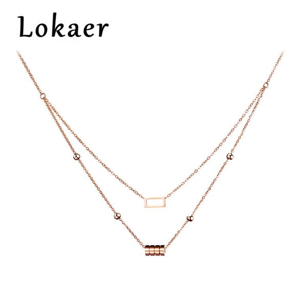 lokaer classic stainless steel geometric cylinder & square choker necklace jewelry lovely pendant necklace for women n170460400r, Golden;silver
lokaer classic stainless steel geometric cylinder & square choker necklace jewelry lovely pendant necklace for women n170460400r, Golden;silver