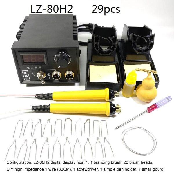 pyrography machine digital heating solder temperature control pyrography pen wood heating solder tip gourd craft tool set
pyrography machine digital heating solder temperature control pyrography pen wood heating solder tip gourd craft tool set
