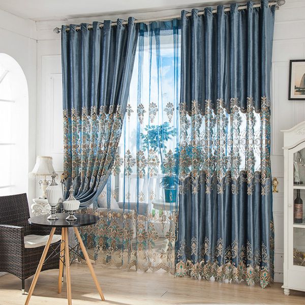 european jacquard curtains for living room blue shiny drapes for bedroom custom size window panels shade 70% blind
european jacquard curtains for living room blue shiny drapes for bedroom custom size window panels shade 70% blind