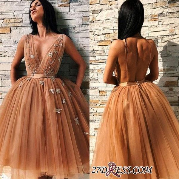 2019 a line champagne gold tulle short homecoming dresses a line v neck ruffles short prom gowns open back bc0691, Blue;pink
2019 a line champagne gold tulle short homecoming dresses a line v neck ruffles short prom gowns open back bc0691, Blue;pink