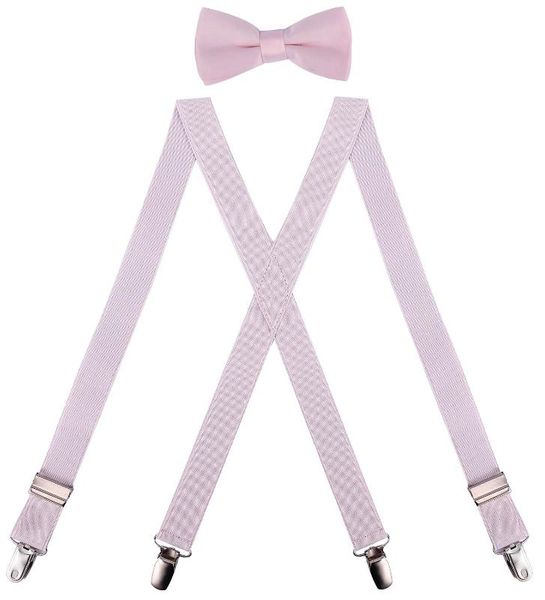 deobox boy's suspenders and bow tie set adjustable, Black
deobox boy's suspenders and bow tie set adjustable, Black