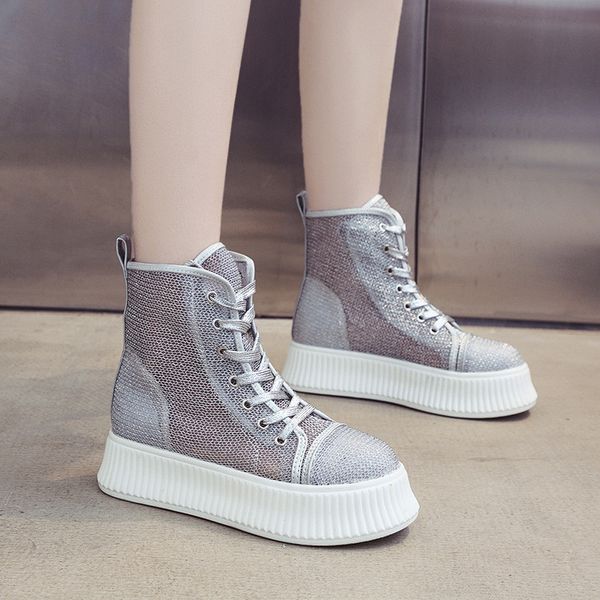 cootelili spring women sneakers flat platform shoes casual woman flats lace up women shoes hollow boots creepers, Black
cootelili spring women sneakers flat platform shoes casual woman flats lace up women shoes hollow boots creepers, Black