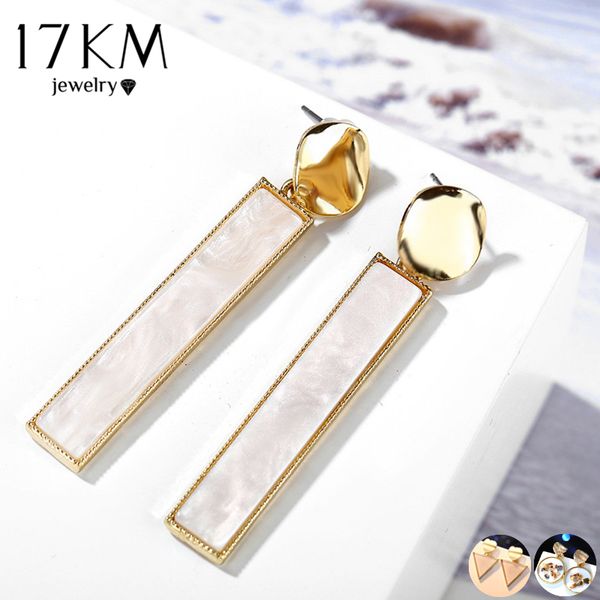 17km 10 new gold geometric earrings for women girls metal round moon drop dangle earring female wedding korean fashion jewelry, Silver
17km 10 new gold geometric earrings for women girls metal round moon drop dangle earring female wedding korean fashion jewelry, Silver