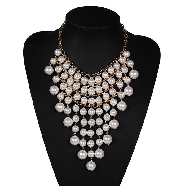 ladyfirsy simulated pearl necklaces 2019 autumn fashion ins handmade wedding party elegant bead bohemian choker necklace, Golden;silver
ladyfirsy simulated pearl necklaces 2019 autumn fashion ins handmade wedding party elegant bead bohemian choker necklace, Golden;silver