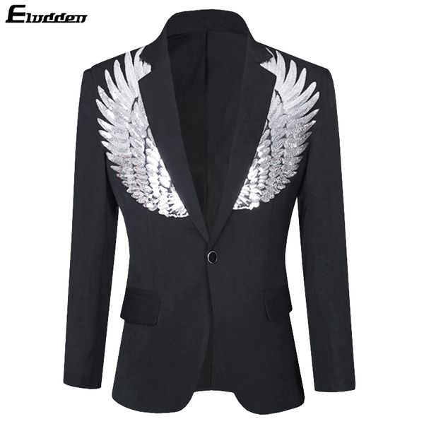 мужская блесток блейзер крыло блесток блейзер masculino slim fit пиджак мужчины homme золото серебро этап dj stagewear, White;black
мужская блесток блейзер крыло блесток блейзер masculino slim fit пиджак мужчины homme золото серебро этап dj stagewear, White;black