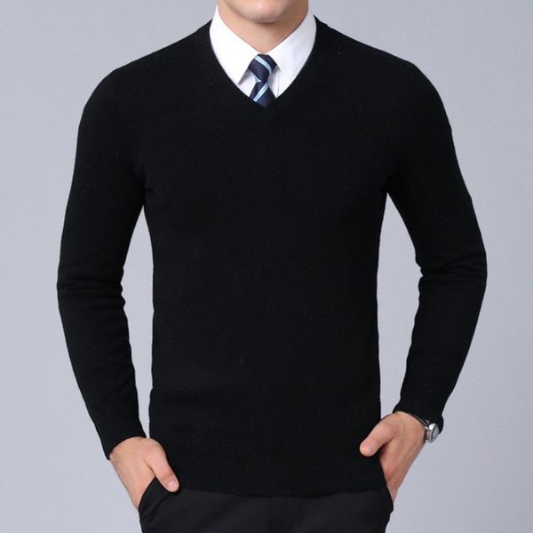 business v-neck men winter casual warm 100% wool sweater new soft slim solid mens fashion clothes, White;black
business v-neck men winter casual warm 100% wool sweater new soft slim solid mens fashion clothes, White;black