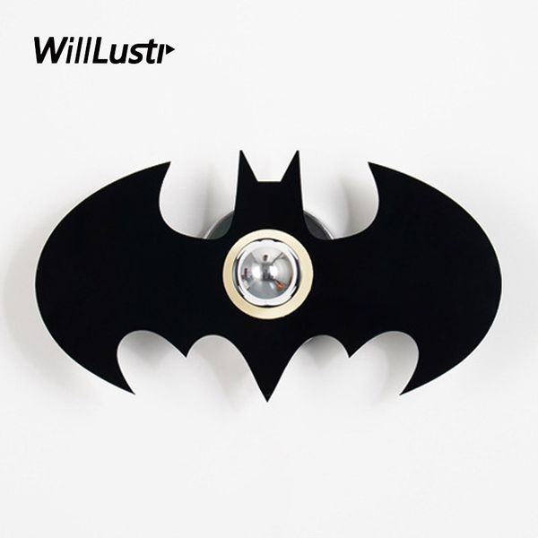 creative batman wall lamp acrylic bat metal sconce l restaurant corridor nursery kindergarten kids room cartoon shadow light
creative batman wall lamp acrylic bat metal sconce l restaurant corridor nursery kindergarten kids room cartoon shadow light
