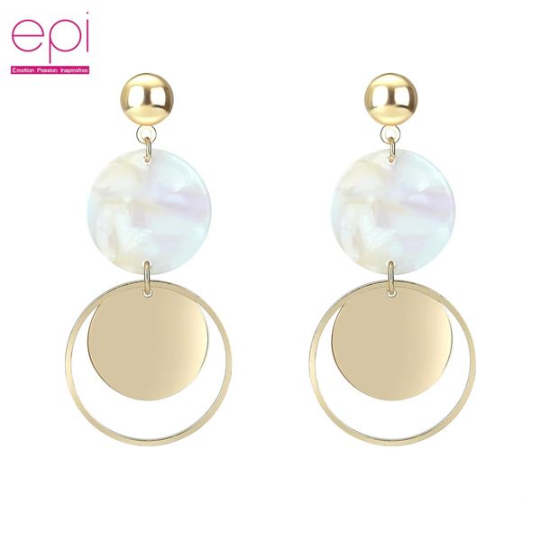 epi fashion new women's acrylic drop earrings selling long dangling earrings gift for women party wedding jewelry brincos, Golden;silver
epi fashion new women's acrylic drop earrings selling long dangling earrings gift for women party wedding jewelry brincos, Golden;silver