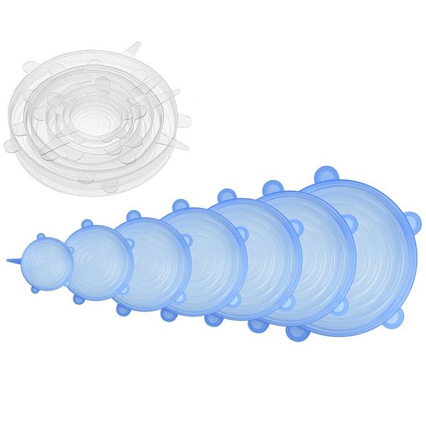 14 pack silicone stretch lids 7 different sizes flexible,durable reusable stretch saving silicone covers for cups bowl
14 pack silicone stretch lids 7 different sizes flexible,durable reusable stretch saving silicone covers for cups bowl