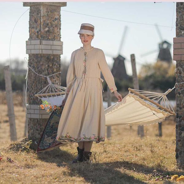 casual dresses original design aigyptos spring autumn women vintage elegant french embroidery sweet pleated cotton linen long, Black;gray
casual dresses original design aigyptos spring autumn women vintage elegant french embroidery sweet pleated cotton linen long, Black;gray