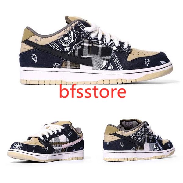 Hococal новое поступление высокое качество Трэвис Скоттс x SB Dunk низкая мода роскошные кроссовки черный парашют бежевый Петра коричневый черный CT5053-001
Hococal новое поступление высокое качество Трэвис Скоттс x SB Dunk низкая мода роскошные кроссовки черный парашют бежевый Петра коричневый черный CT5053-001