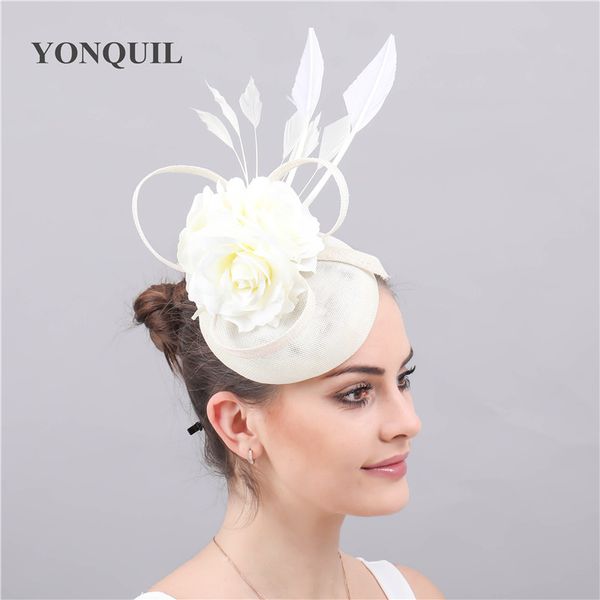 imitation sinamay ivory fascinator accessories hats for women elegant headwear party wedding tea church headpiece female caps ing, Slivery;golden
imitation sinamay ivory fascinator accessories hats for women elegant headwear party wedding tea church headpiece female caps ing, Slivery;golden