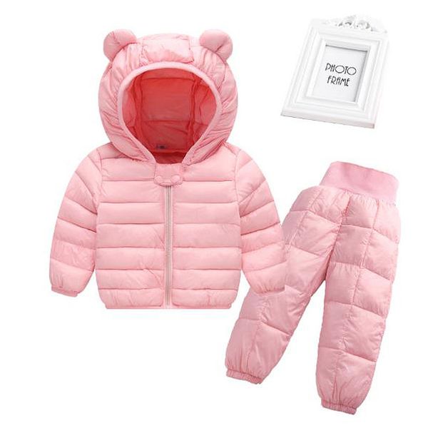 children cotton suit coats winter kids baby girls sets clothes jacket child boy light down cotton outerwear pants two-piece sets, White
children cotton suit coats winter kids baby girls sets clothes jacket child boy light down cotton outerwear pants two-piece sets, White