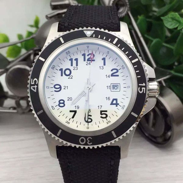 special edition superocean mens watches br 1884 automatic mechanical 42mm white dial outdoor man watch with nylon band, Slivery;brown
special edition superocean mens watches br 1884 automatic mechanical 42mm white dial outdoor man watch with nylon band, Slivery;brown