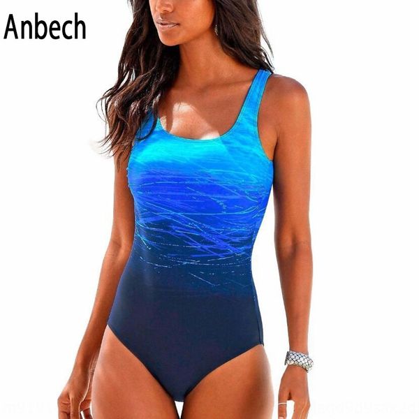 2019 one-piece gradient 2019 one-piece swimsuit gradient swimsuit bikini bikini, White;black
