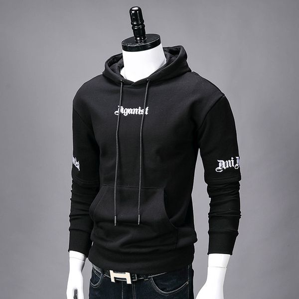 autumn and winter fashion long sleeve hooded sweater men's solid color street tide hooded jacket size m-3xl, Black
autumn and winter fashion long sleeve hooded sweater men's solid color street tide hooded jacket size m-3xl, Black