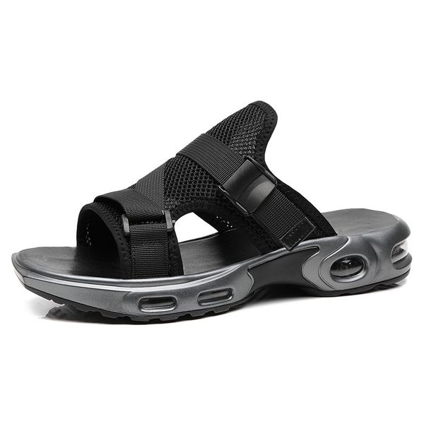 air cushion slippers men anti- slippper canvas scuffs man comfortable skidproof slippers outside men sandals zy393, Black
air cushion slippers men anti- slippper canvas scuffs man comfortable skidproof slippers outside men sandals zy393, Black