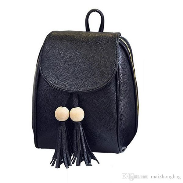 2017 new women pu backpack the stylish tassel pure color travel bags europe and the united states institute of big-name school bag
2017 new women pu backpack the stylish tassel pure color travel bags europe and the united states institute of big-name school bag