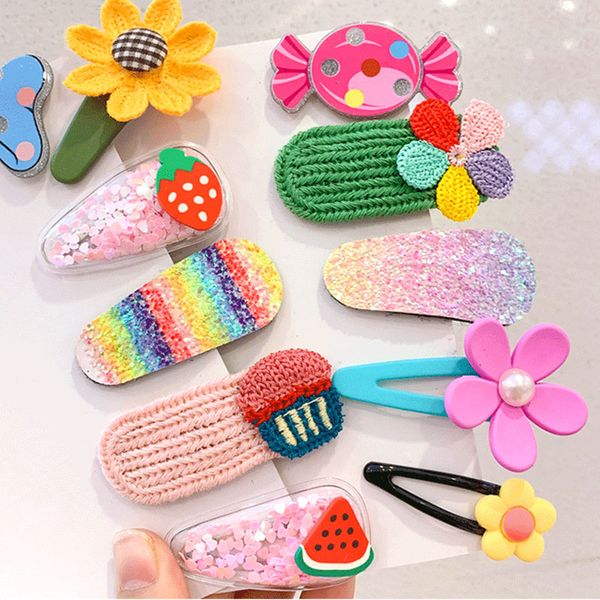 5pcs/set cartoon barrettes girls sweet clips floral headband cute fruit hairpin children fashion ornament kids hair accessories, Slivery;white
5pcs/set cartoon barrettes girls sweet clips floral headband cute fruit hairpin children fashion ornament kids hair accessories, Slivery;white