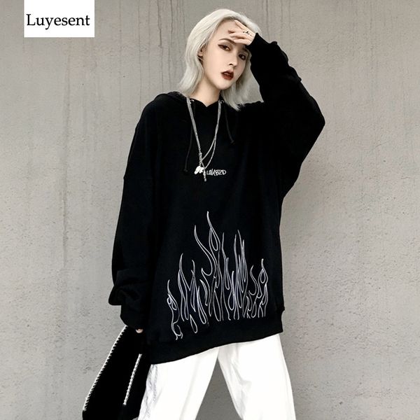 black white cool punk hooded woman sweatshirts 2019 lady fire embroidery sweatshirt harajuku high street hip- rock hoodies
black white cool punk hooded woman sweatshirts 2019 lady fire embroidery sweatshirt harajuku high street hip- rock hoodies