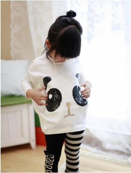 pudcoco girl clothes usa kids baby girls panda bat sleeve +stripe pants 2pcs sets outfits 2-7y yu, White
pudcoco girl clothes usa kids baby girls panda bat sleeve +stripe pants 2pcs sets outfits 2-7y yu, White
