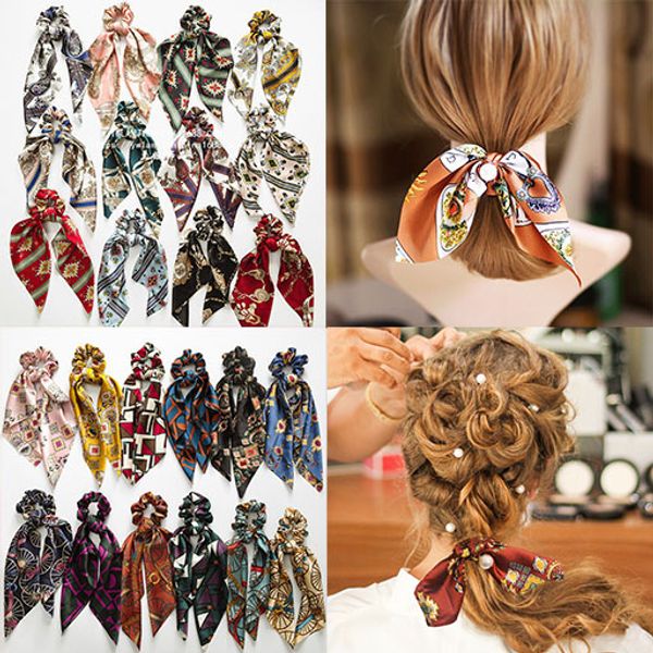 new design bowknot silk chiffon red hair scrunchies rubber women pearl ponytail holder hair tie rope bands accessories
new design bowknot silk chiffon red hair scrunchies rubber women pearl ponytail holder hair tie rope bands accessories