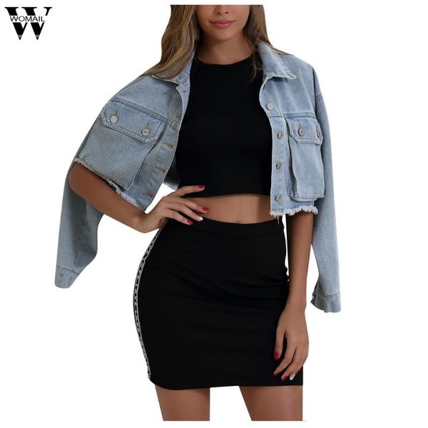 womail 2019 denim jackets blue autumn denim jackets for women jeans single breasted coats female feminine clothing outwear, Black;brown
womail 2019 denim jackets blue autumn denim jackets for women jeans single breasted coats female feminine clothing outwear, Black;brown