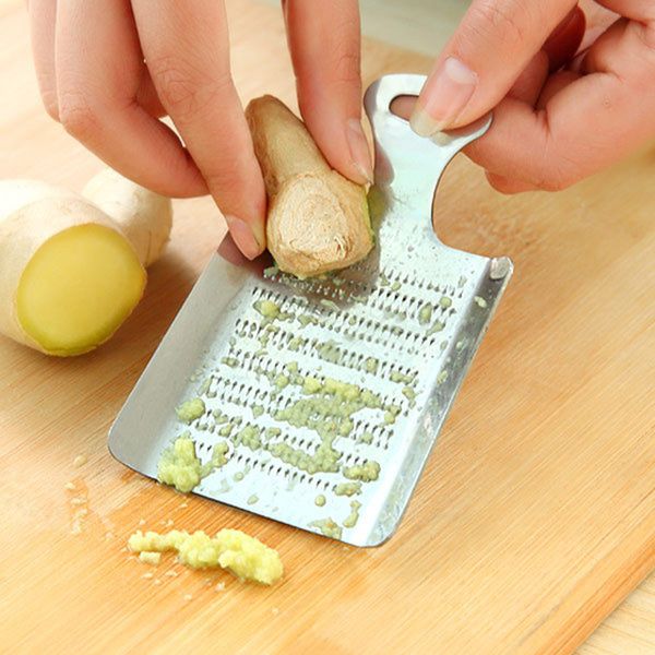 1шт практичная кухня имбирь васаби серебро нержавеющая сталь 11. 1x7. 1cm легко чистится прочная безопасность чеснок терка кухонные инструме
1шт практичная кухня имбирь васаби серебро нержавеющая сталь 11. 1x7. 1cm легко чистится прочная безопасность чеснок терка кухонные инструме