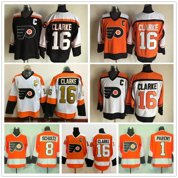 philadelphia flyers ccm vintage jerseys mens stitched 1 bernie parent 8 dave schultz 16 bobby clarke hockey jersey, Black
philadelphia flyers ccm vintage jerseys mens stitched 1 bernie parent 8 dave schultz 16 bobby clarke hockey jersey, Black