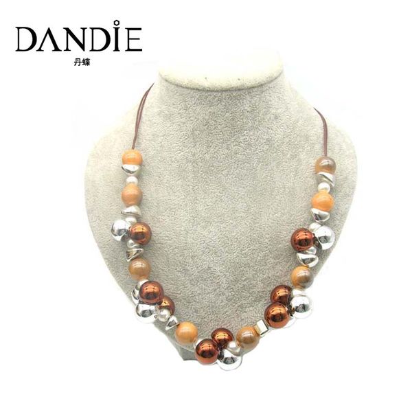 dandie personality new woman necklaces geometric fashion acrylic bead necklace sweater rope chain necklace fashion accessories, Silver
dandie personality new woman necklaces geometric fashion acrylic bead necklace sweater rope chain necklace fashion accessories, Silver