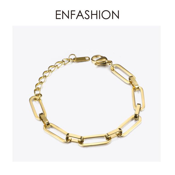 enfashion punk link chain bracelet men gold color stainless steel femme bracelets for women fashion jewelry pulseras b192056, Golden;silver
enfashion punk link chain bracelet men gold color stainless steel femme bracelets for women fashion jewelry pulseras b192056, Golden;silver