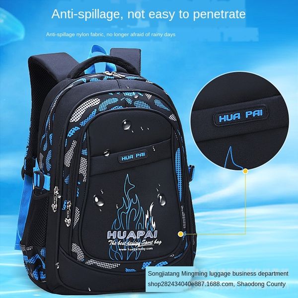 pupil male 1-3-4-6 schoolbag grade light schoolbag multi-layer wear-resistant shoulder large capacity boy 6-12 years old
pupil male 1-3-4-6 schoolbag grade light schoolbag multi-layer wear-resistant shoulder large capacity boy 6-12 years old
