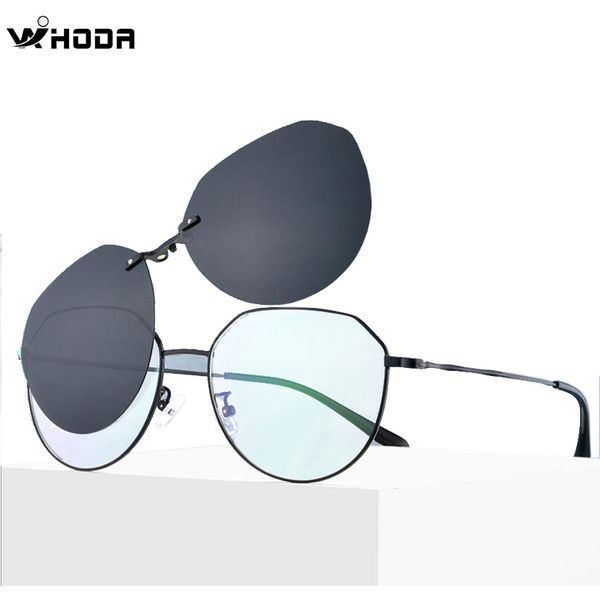 retro titanium alloy women magnetic clips polarized sunglasses ,myopia glasses frames, metal prescription tac eyewear, White;black
retro titanium alloy women magnetic clips polarized sunglasses ,myopia glasses frames, metal prescription tac eyewear, White;black