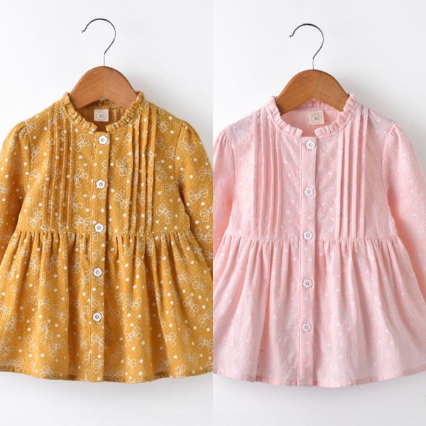 girls' autumn 2020 children's clothing doll children's clothing little girl baby floral doll shirt long-sleeved shirt fashion, White;black
girls' autumn 2020 children's clothing doll children's clothing little girl baby floral doll shirt long-sleeved shirt fashion, White;black