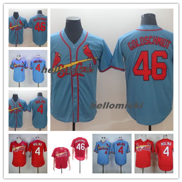 mens 4 yadier molina jerseys st. louis 46 goldschmidt baseball stitched jersey goldschmidt 46 blue red embroider baseball jersey, Blue;black
mens 4 yadier molina jerseys st. louis 46 goldschmidt baseball stitched jersey goldschmidt 46 blue red embroider baseball jersey, Blue;black