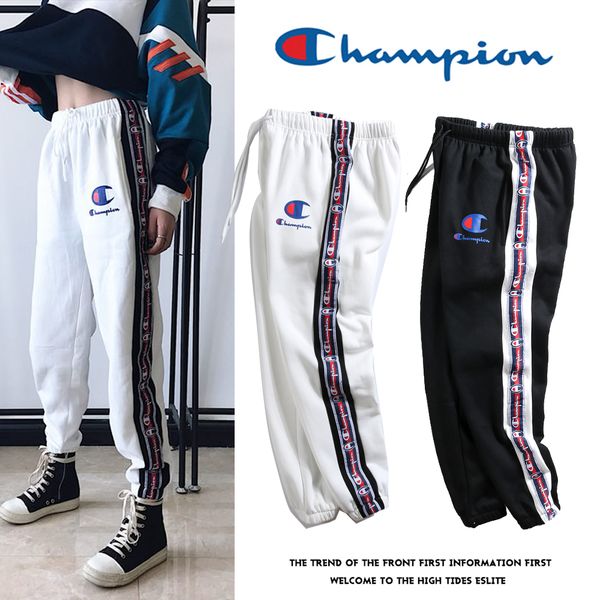 champions designer men trousers casual fashion sports trousers classic cotton wild casual pants european an american new tide brand overalls, Black
champions designer men trousers casual fashion sports trousers classic cotton wild casual pants european an american new tide brand overalls, Black