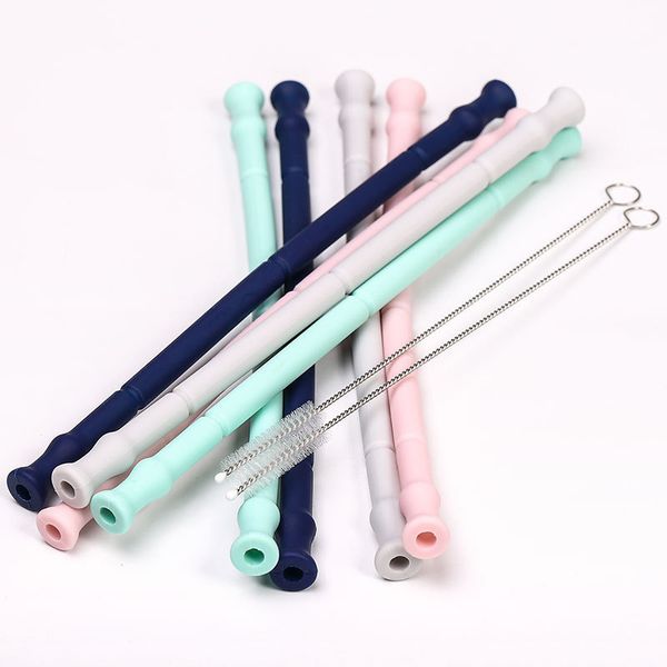 4pcs foldable straw reusable collapsible silicone straw with case cleaning brush lks99
4pcs foldable straw reusable collapsible silicone straw with case cleaning brush lks99