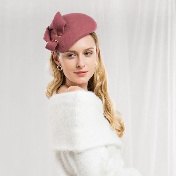 lady new fashion winter fedoras cap women elegant wedding dress hat banquet party bowknot felt hats woolen travel hat, Blue;gray
lady new fashion winter fedoras cap women elegant wedding dress hat banquet party bowknot felt hats woolen travel hat, Blue;gray