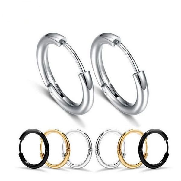 fashion hoop single 3 colors punk round stainless steel buckle tide stainless steel earring cool ear stud for men male and female buckle, Golden;silver
fashion hoop single 3 colors punk round stainless steel buckle tide stainless steel earring cool ear stud for men male and female buckle, Golden;silver